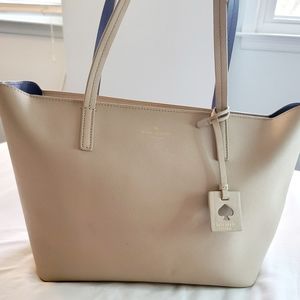Kate Spade cream large tote/shoulder bag